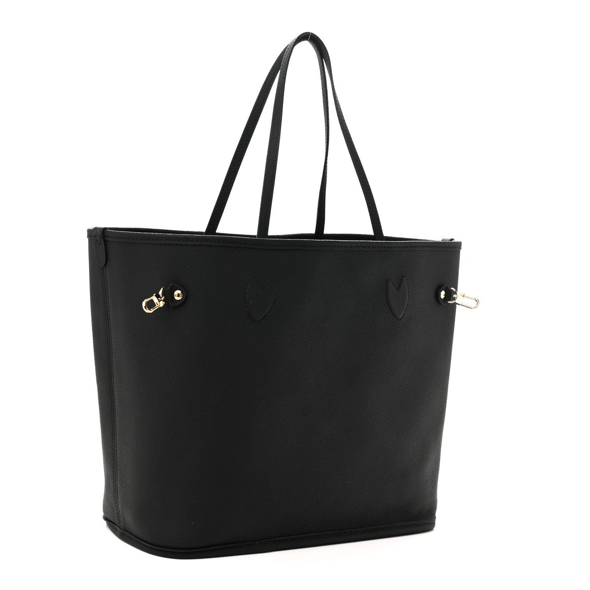 Monogram Calfskin Neo Neverfull Inside Out MM Black