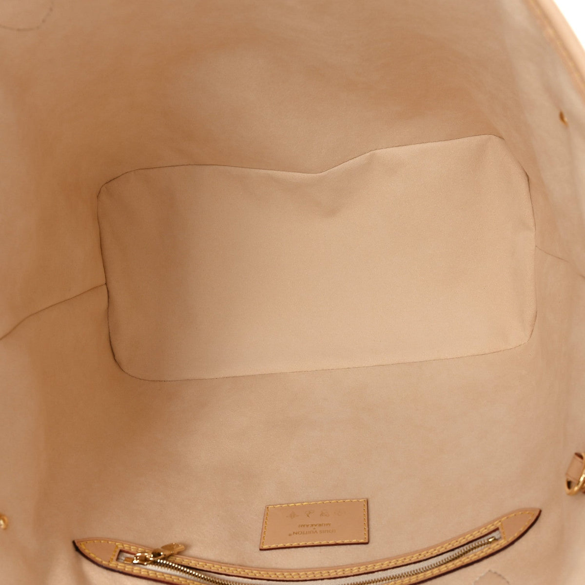 LV X TM Monogram Multicolor Neverfull MM White