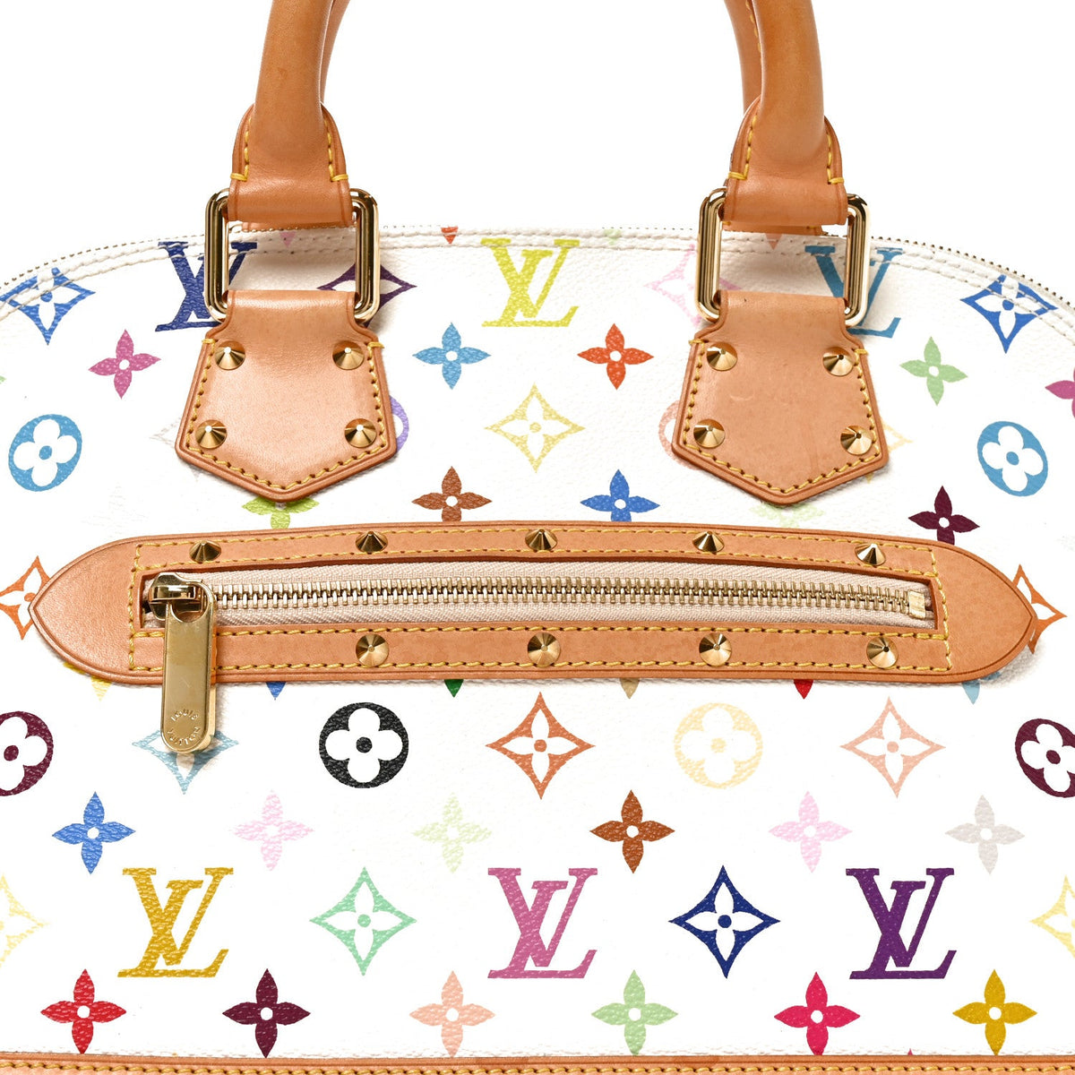 Monogram Multicolor Alma White