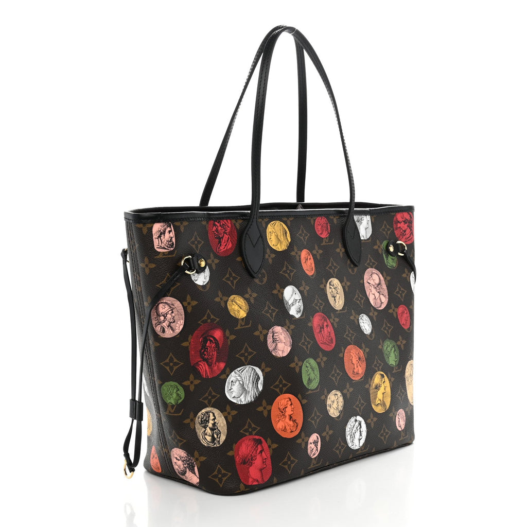 X Fornasetti Monogram Cameo Neverfull MM