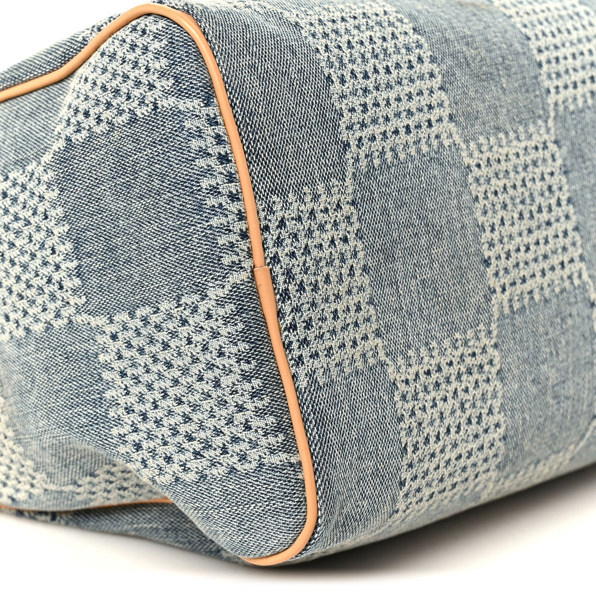 Damier Denim 3D Speedy Bandouliere 25 Bleu