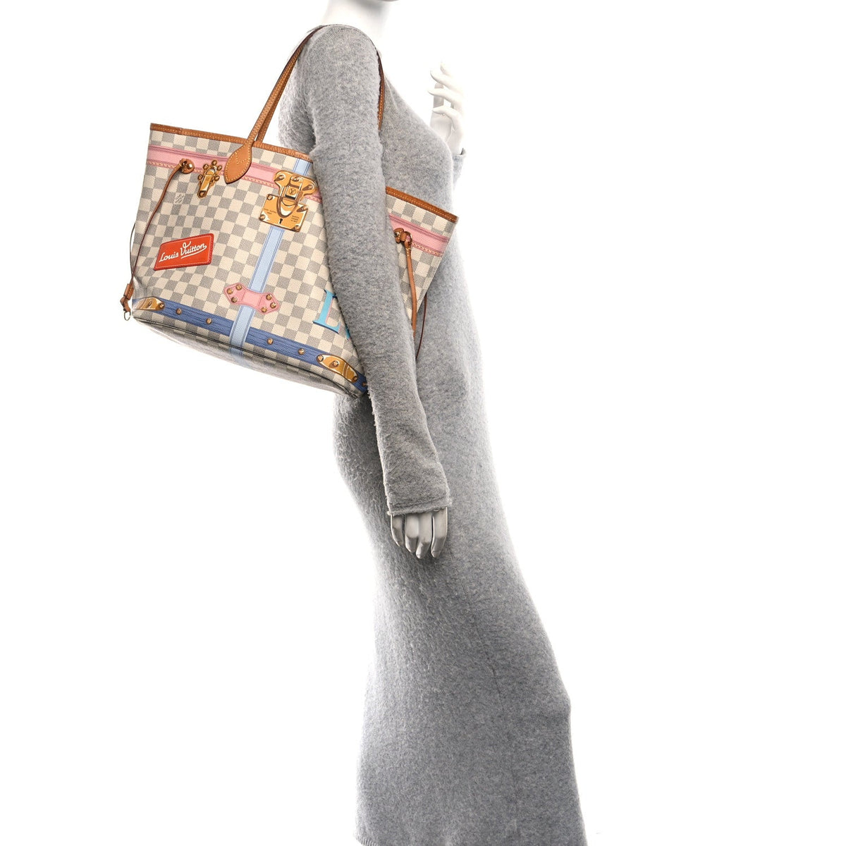 Damier Azur Summer Trunks Neo Neverfull MM