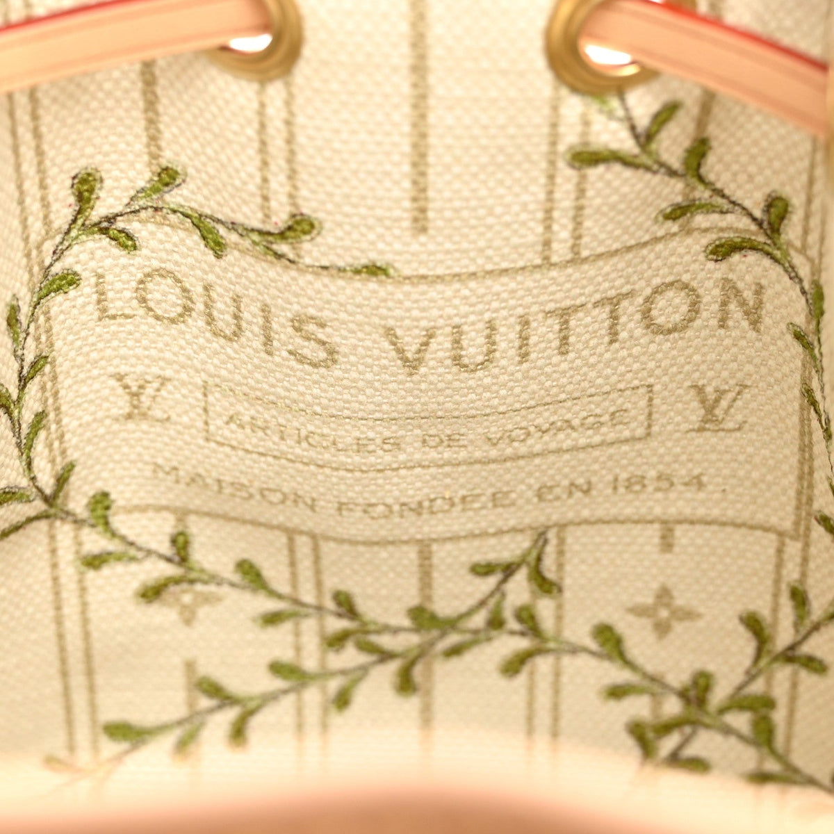 Minigram LV Stamp Nano Noe Blue