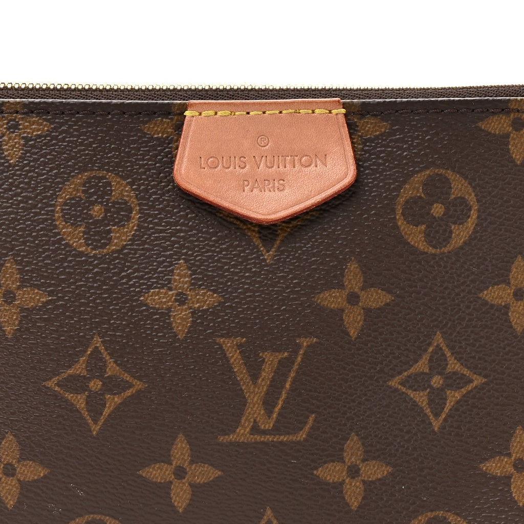 Monogram Multi Pochette Accessories Large Pochette  Kaki