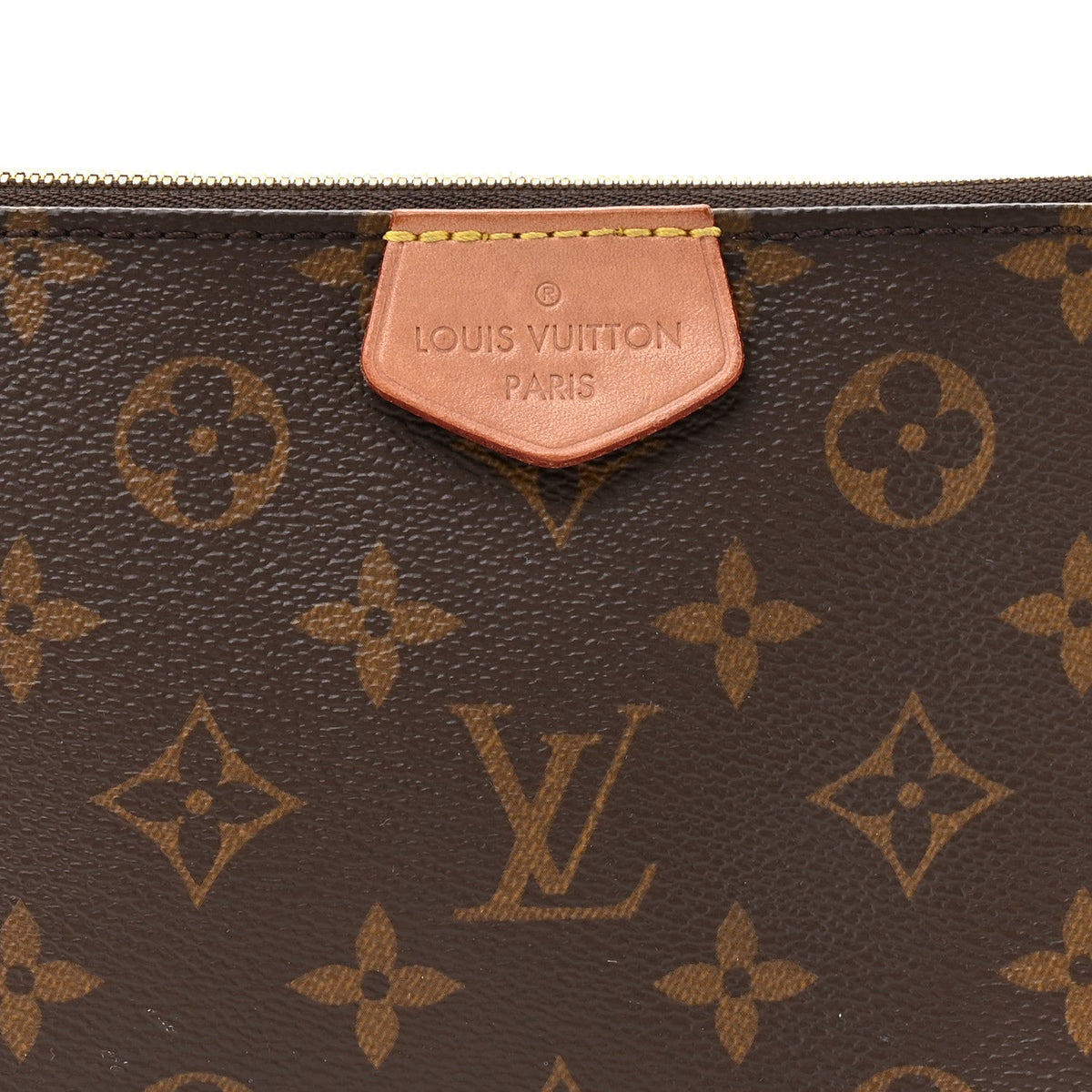 Monogram Multi Pochette Accessories Large Pochette  Kaki