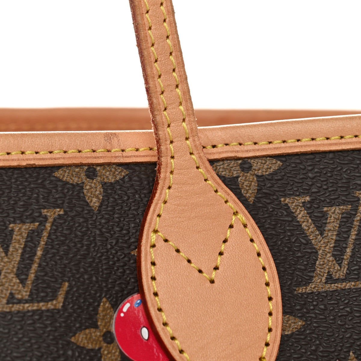 LV X TM Monogram Cerises Neverfull MM