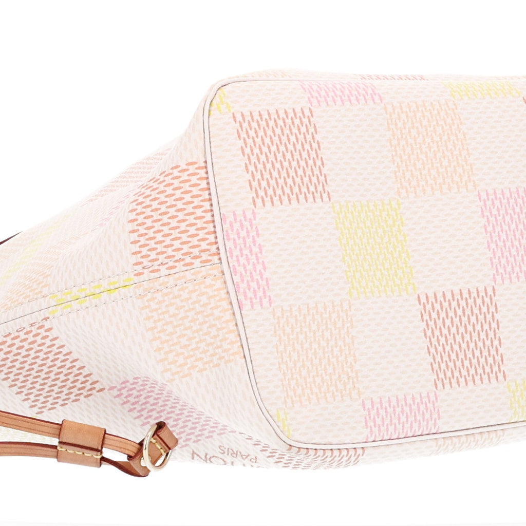 Damier Giant Neverfull MM Peach