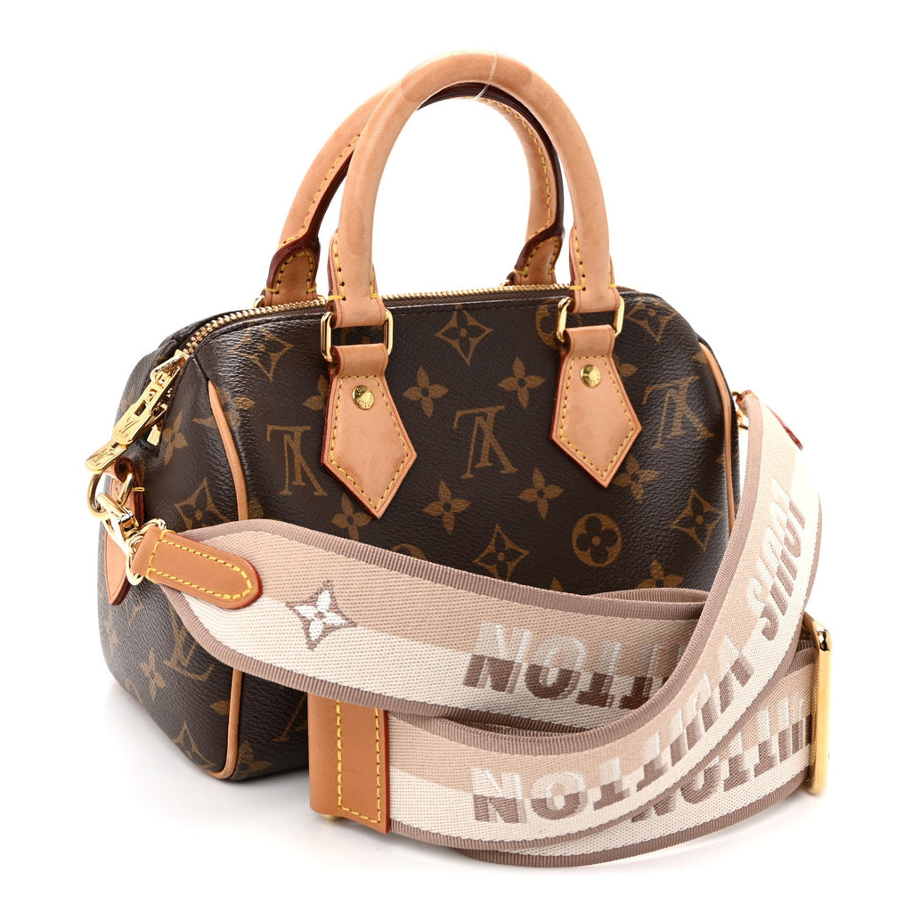 Monogram Speedy Bandouliere 20 Beige