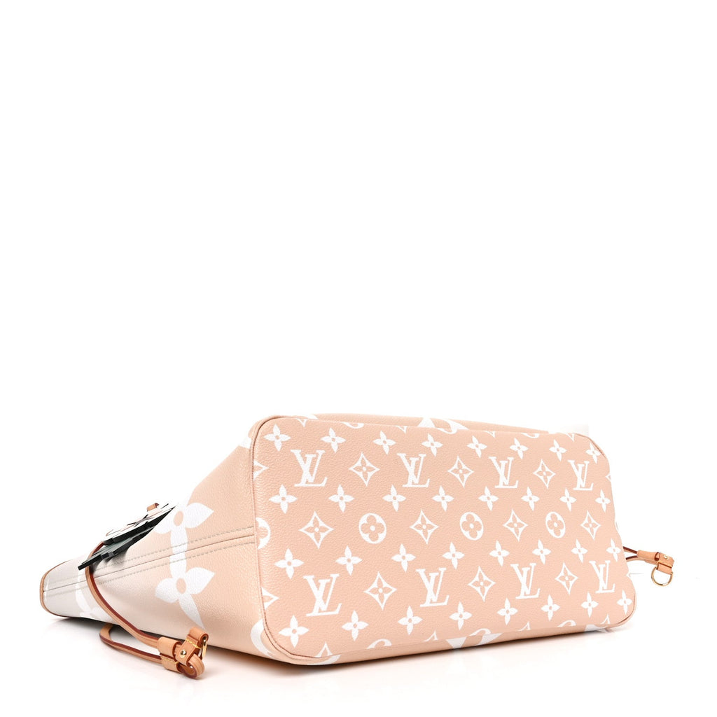 Monogram Giant By The Pool Neverfull MM Brume