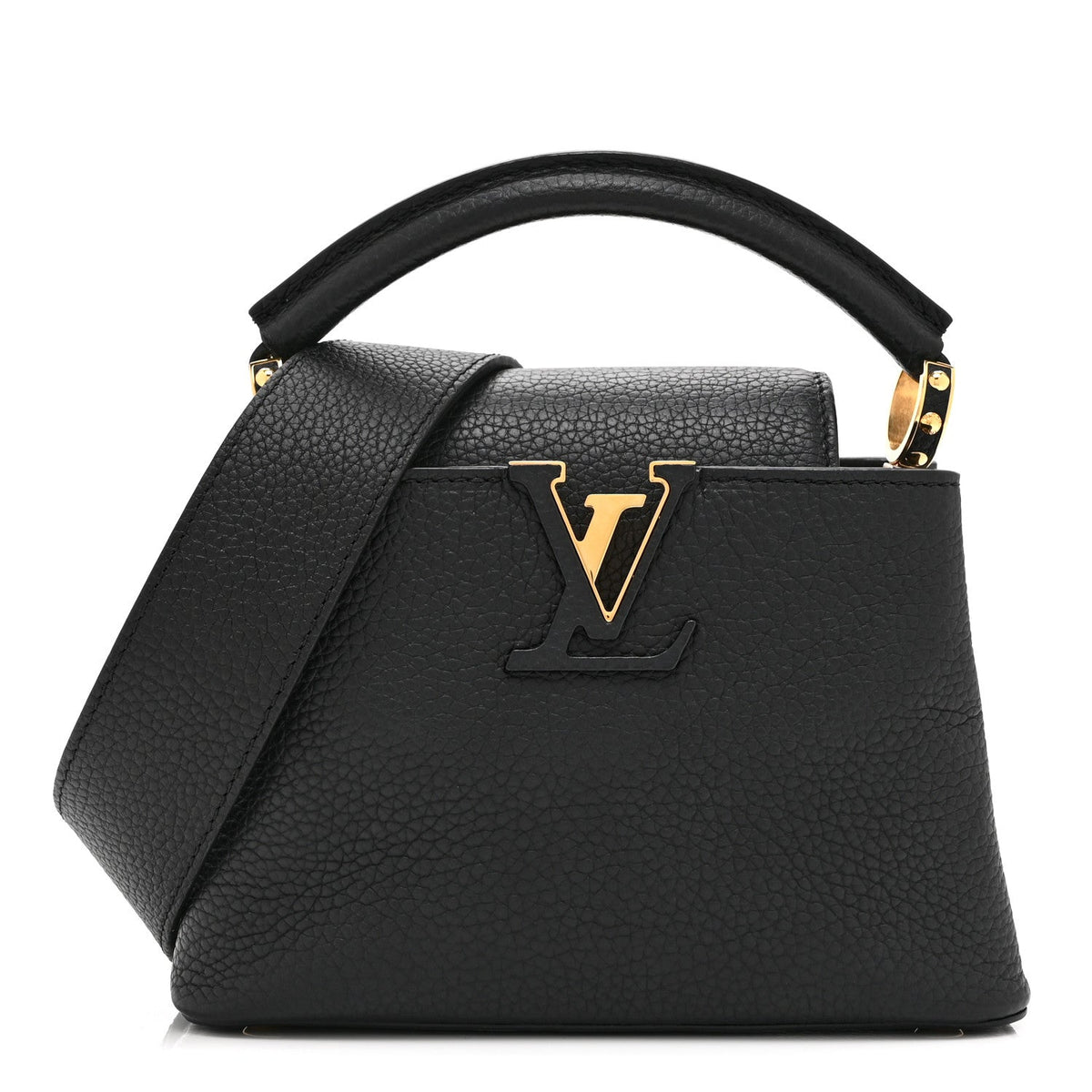 Taurillon Mini Capucines Black