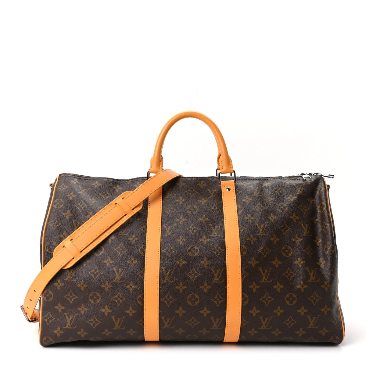 Monogram Macassar Keepall Bandouliere 50 Safran Yellow
