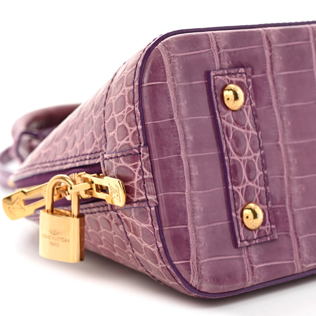 Shiny Crocodile Alma BB Purple