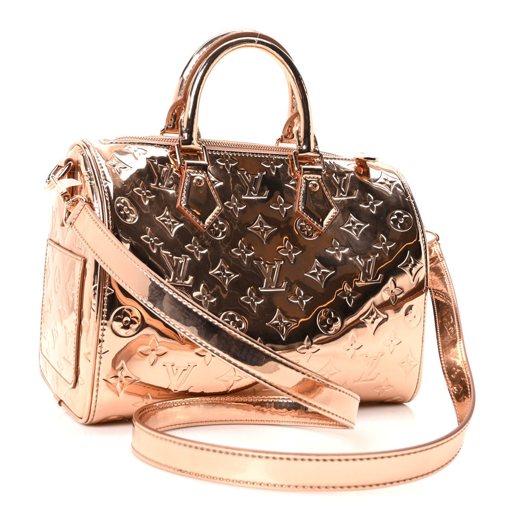 Monogram Miroir Speedy Bandouliere 25 Copper