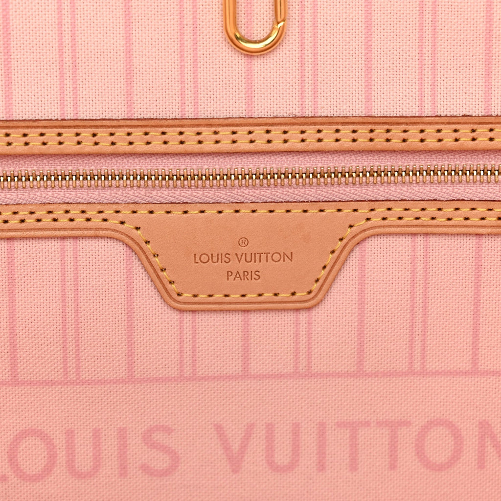 Damier Azur Neo Neverfull GM Rose Ballerine