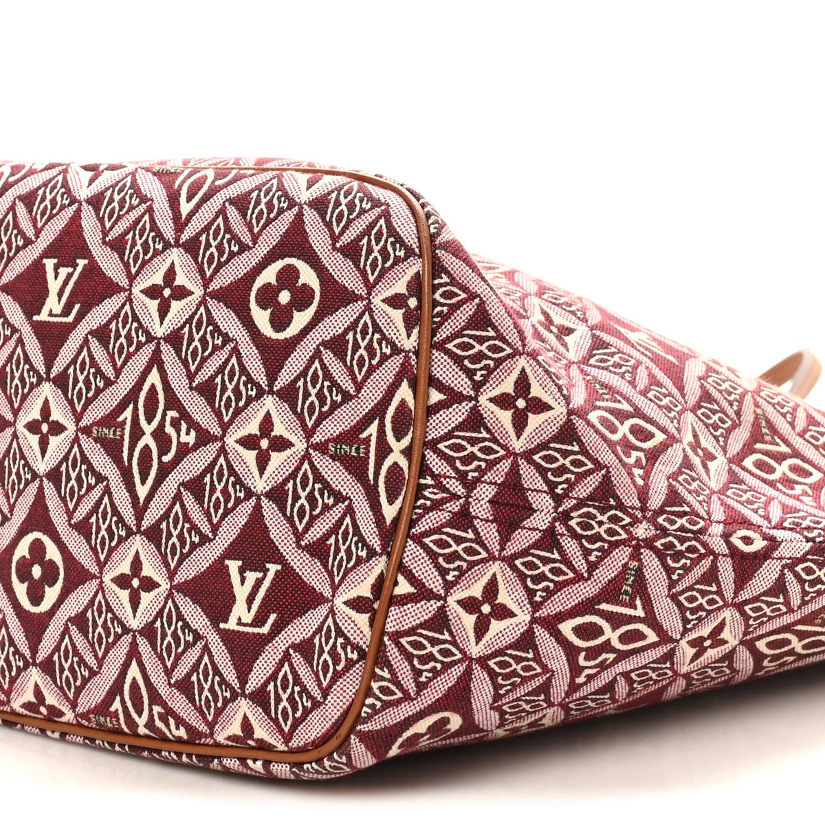 Jacquard Since 1854 Neverfull MM Bordeaux