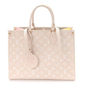 Empreinte Monogram Spring In The City Onthego MM Beige Pink Yellow
