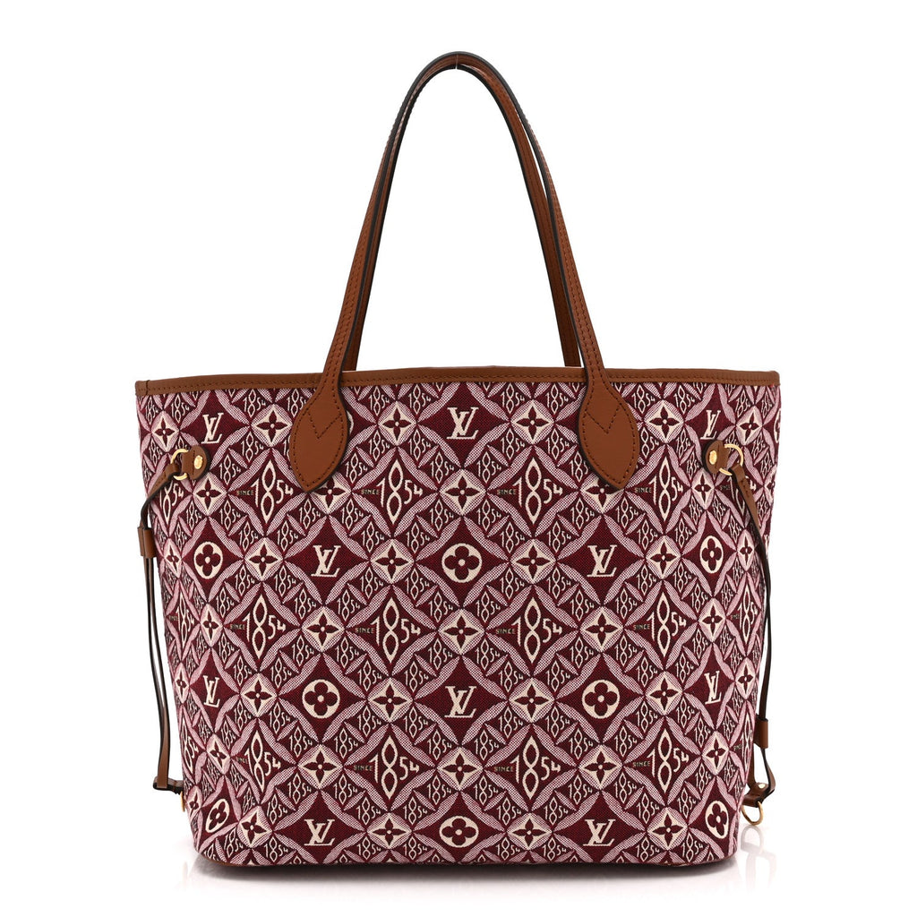 Jacquard Since 1854 Neverfull MM Bordeaux