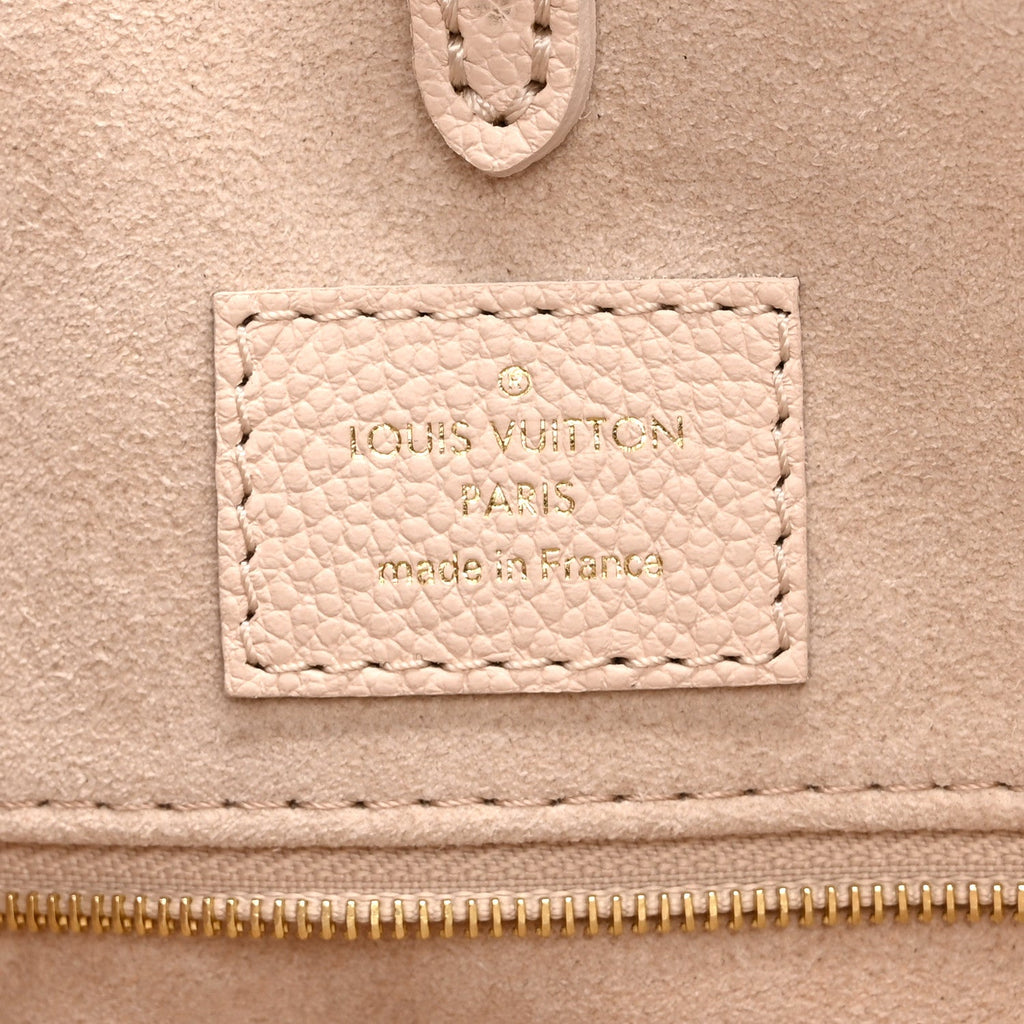 Empreinte Monogram Spring In The City Onthego MM Beige Pink Yellow