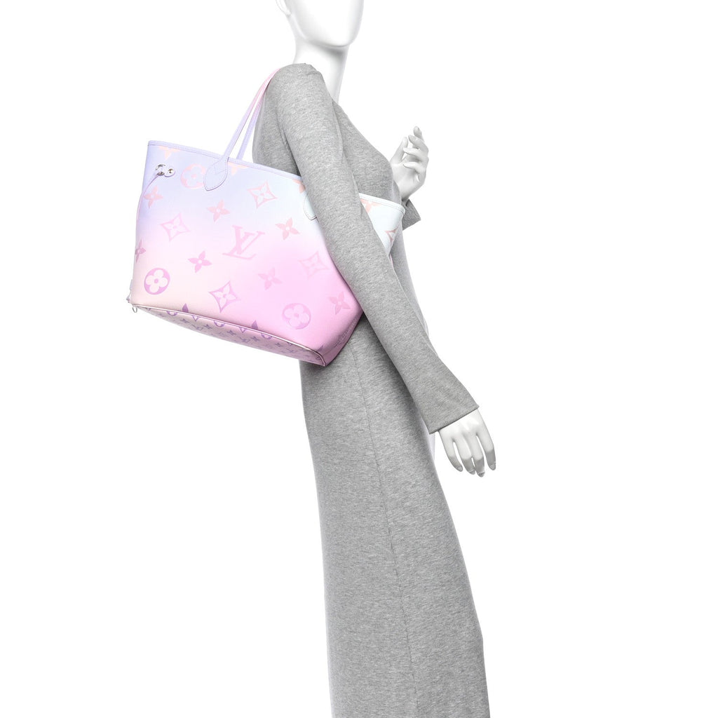 Monogram Giant Spring In The City Neverfull MM Sunrise Pastel