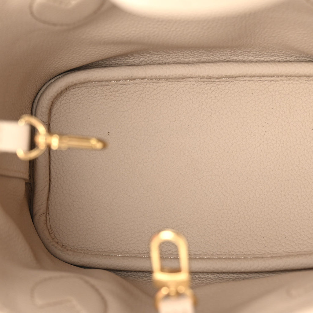 Monogram Neverfull Inside Out Bandouliere BB Limestone