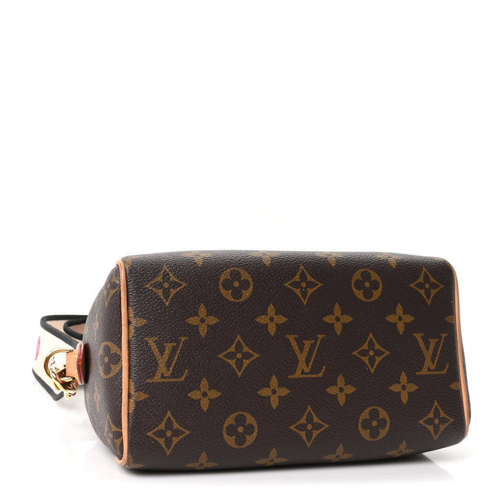 Monogram Speedy Bandouliere 20 Black