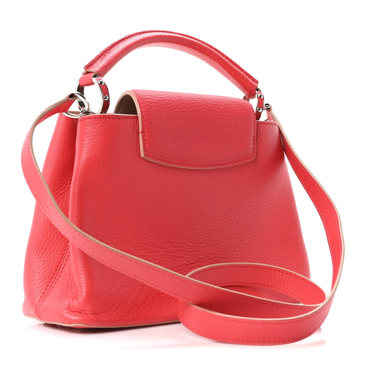 Taurillon Capucines BB Fuchsia