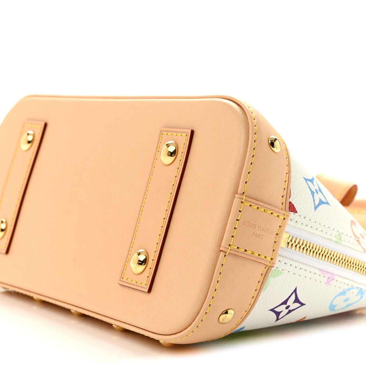 LV x TM Monogram Multicolor Alma BB White