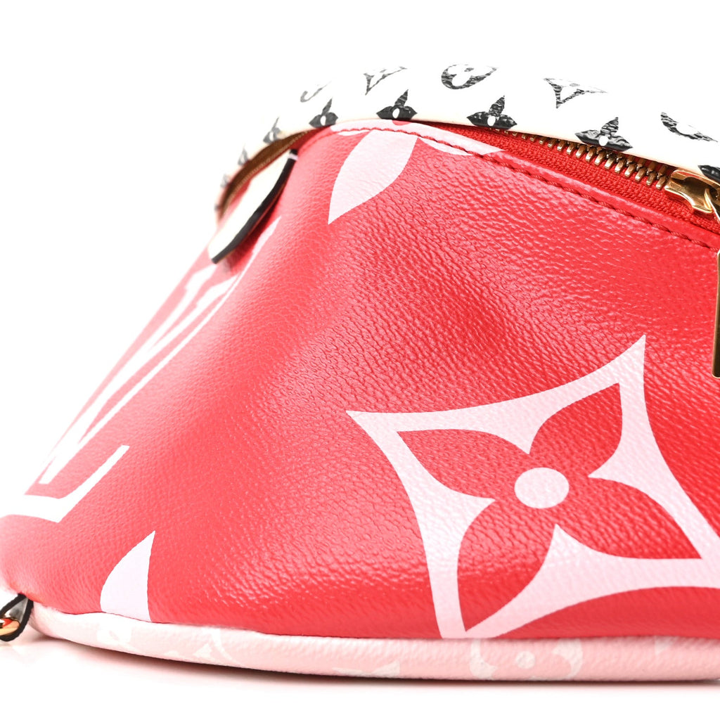 Monogram Giant Bumbag Rouge