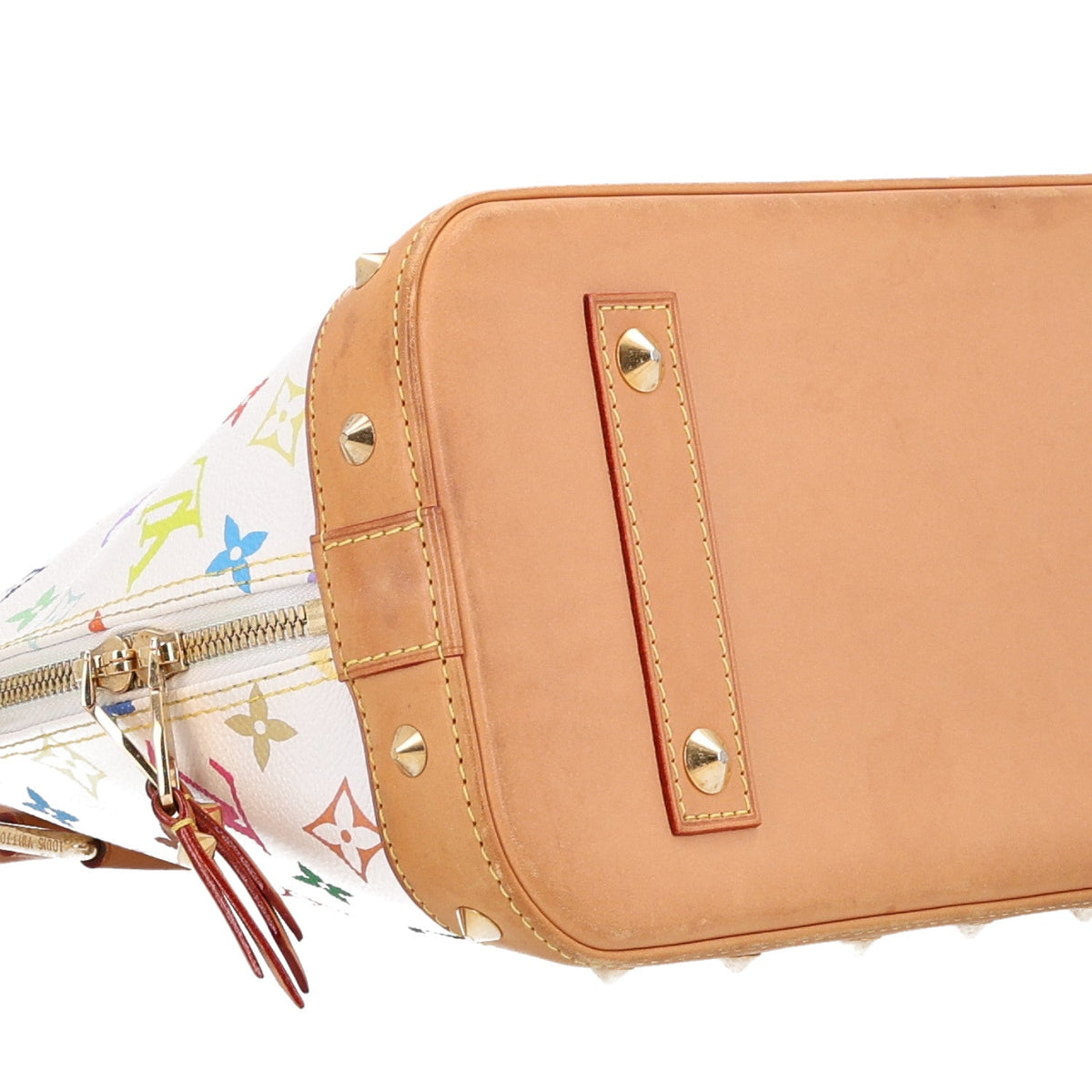 Monogram Multicolor Alma PM White