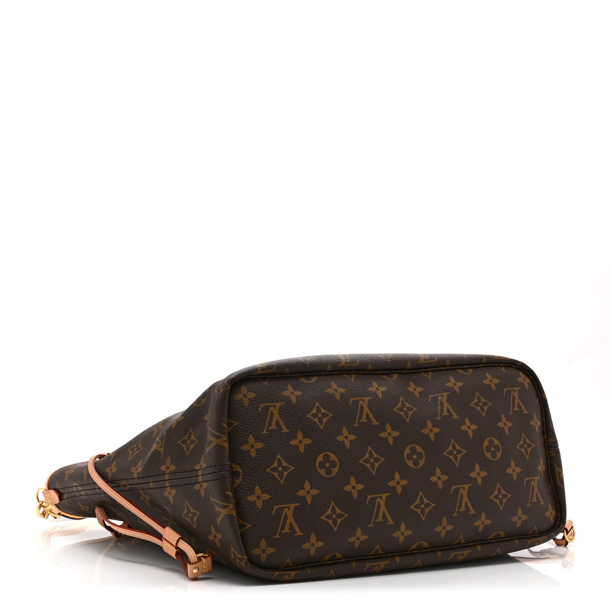 Monogram Inside Out Neverfull Bandouliere MM Jaune Safran