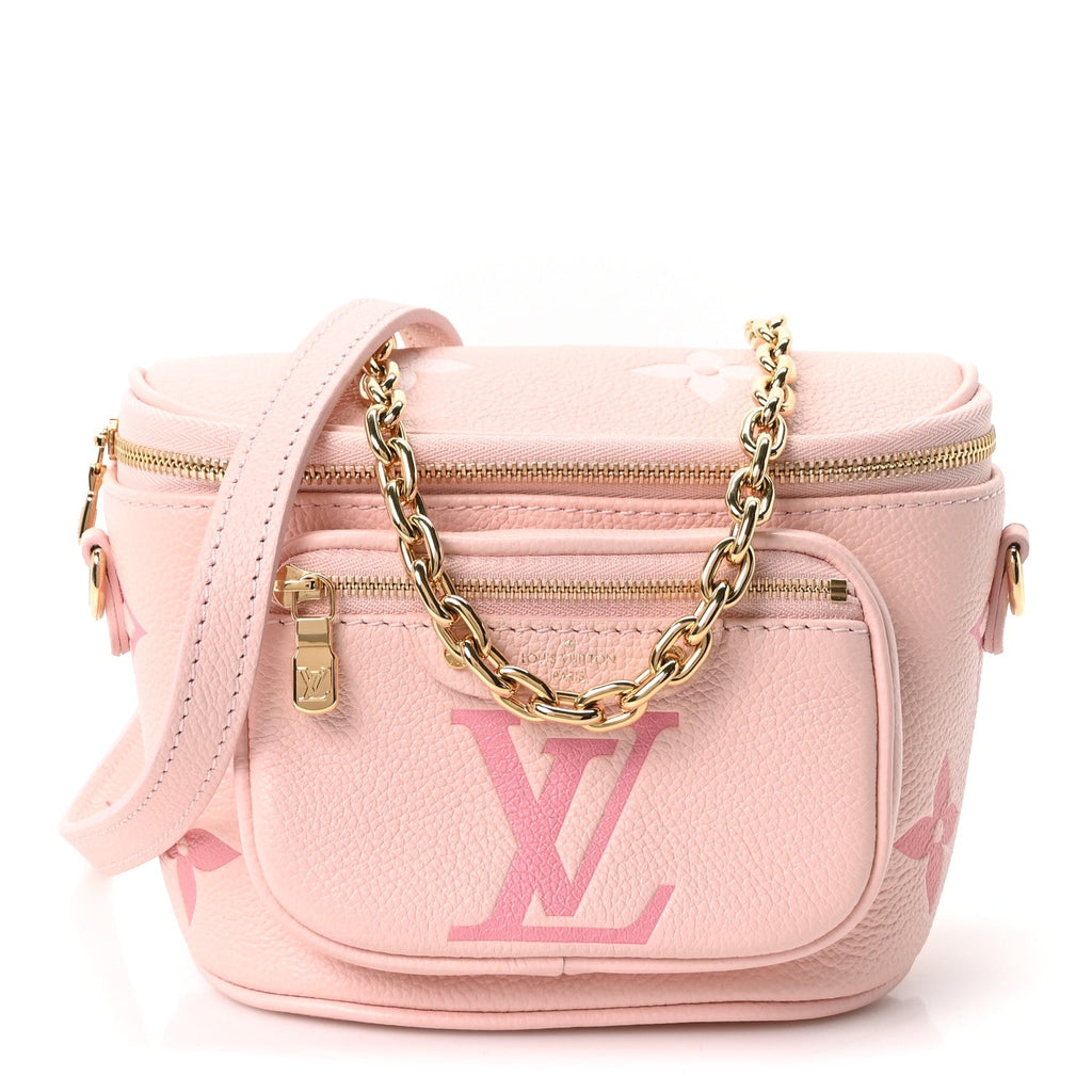 Empreinte Monogram Giant Mini Bumbag Gradient Pink