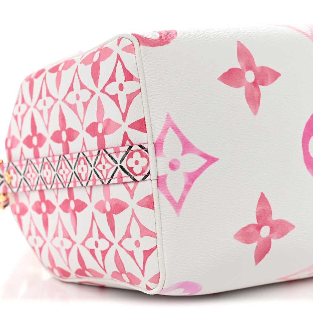 Monogram Giant By The Pool 2.0 Speedy Bandouliere 25 Rose