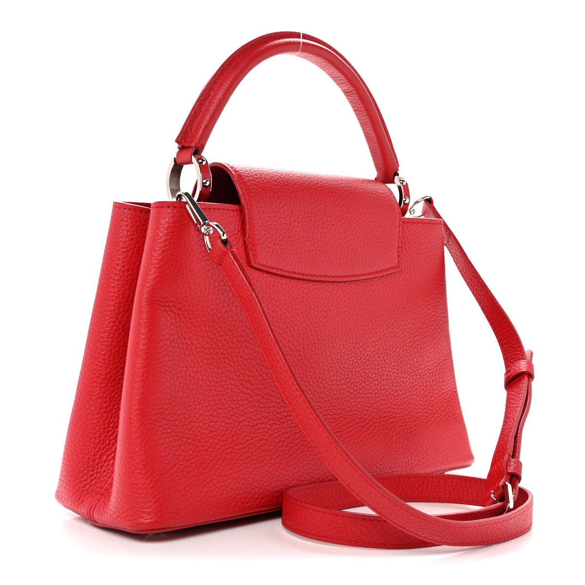 Taurillon Capucines PM Rubis