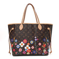 LV X TM Monogram Flowers Neverfull MM