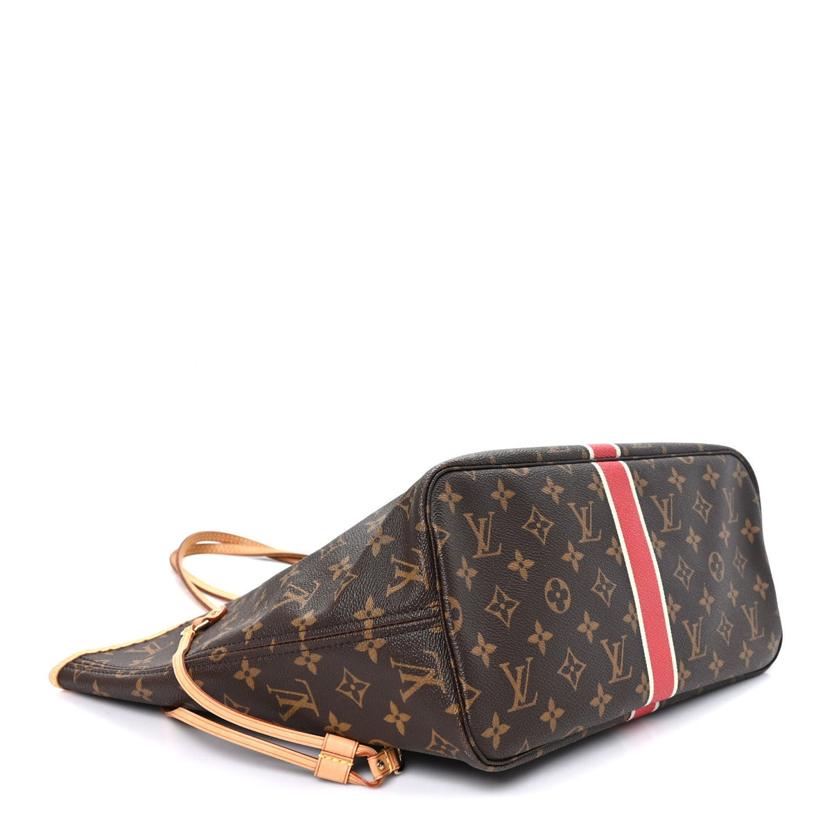 Monogram My LV Heritage Neverfull MM Fuchsia White