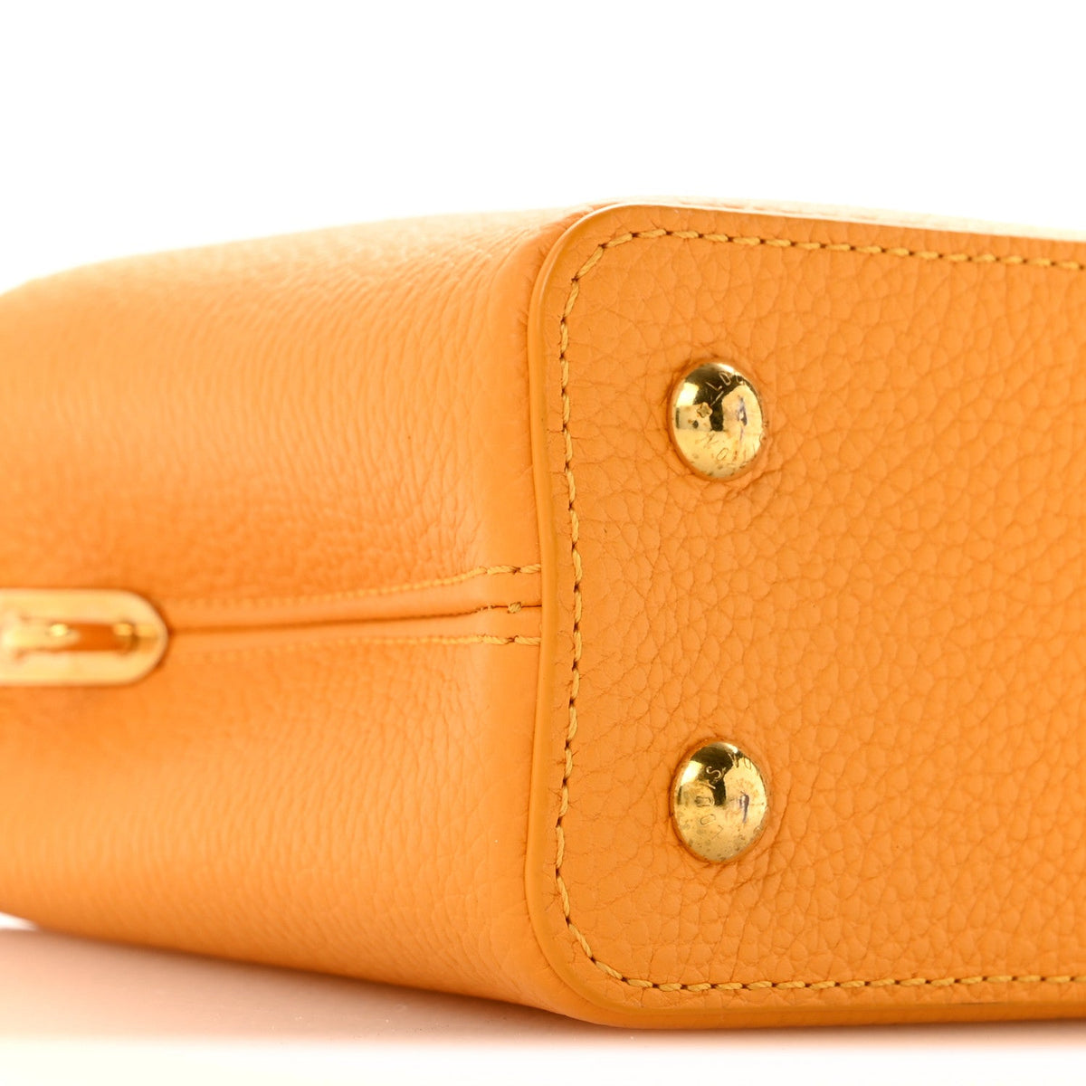 Taurillon Mini Capucines Sunbeam Yellow