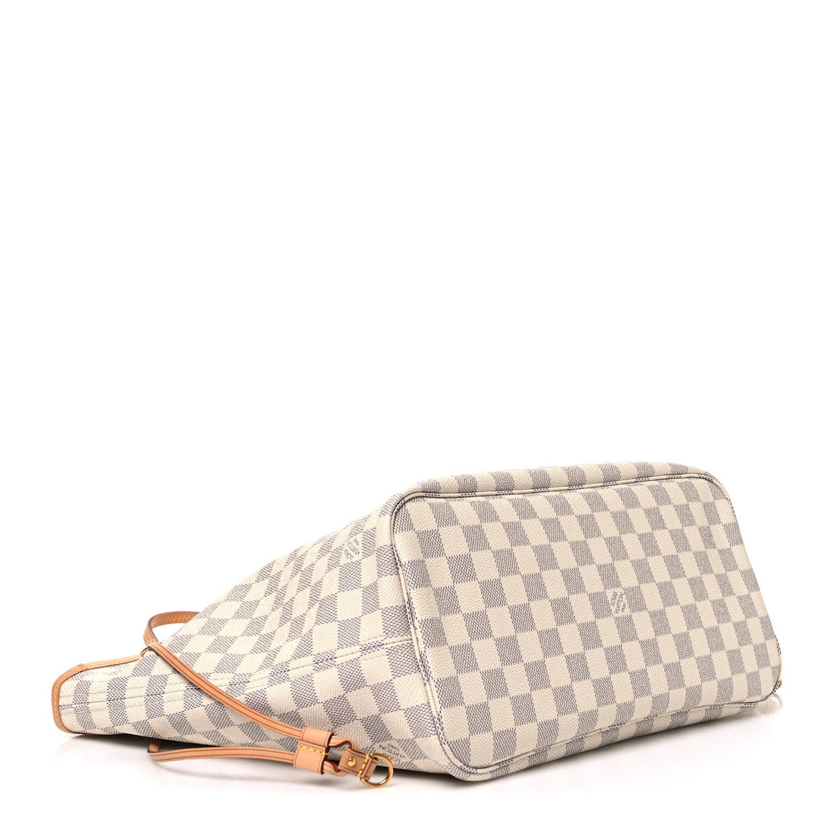 Damier Azur Neo Neverfull MM Rose Ballerine