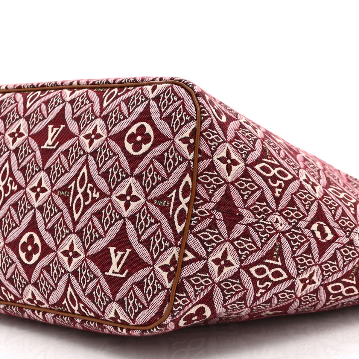 Jacquard Since 1854 Neverfull MM Bordeaux