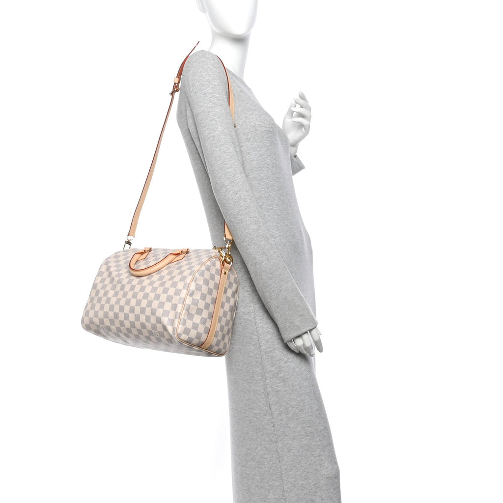 Damier Azur Speedy Bandouliere 30