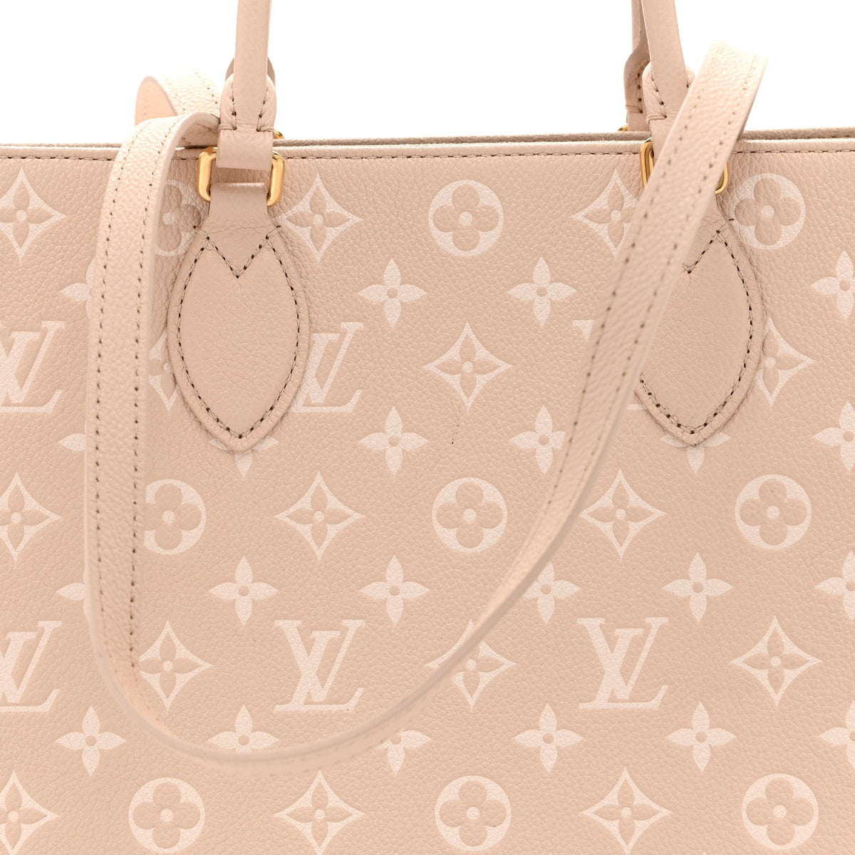 Empreinte Monogram Spring In The City Onthego MM Beige Pink Yellow