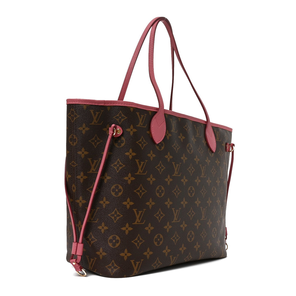 Monogram Articles de Voyage Ikat Neverfull MM Rose Velours