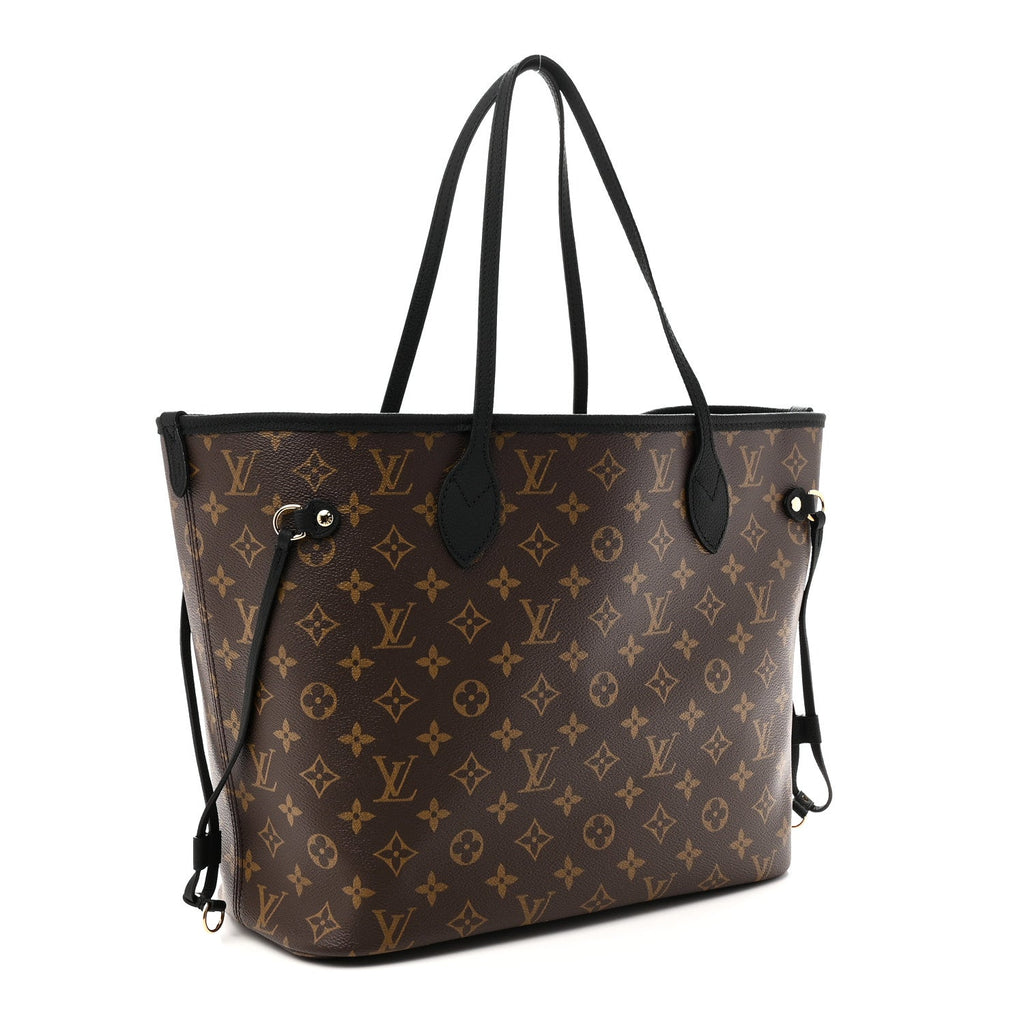 Monogram Calfskin Neo Neverfull Inside Out MM Black