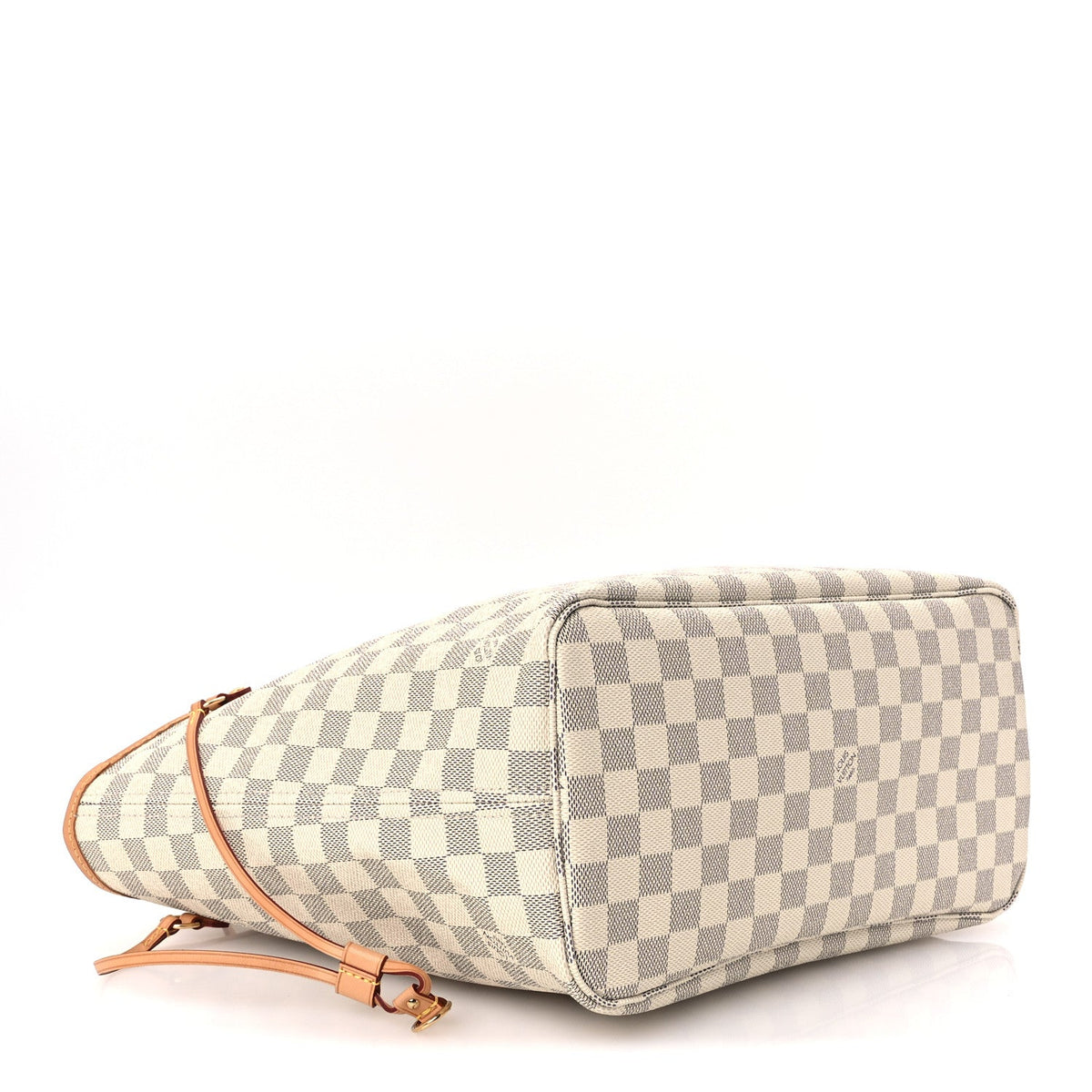Damier Azur Neo Neverfull MM Rose Ballerine