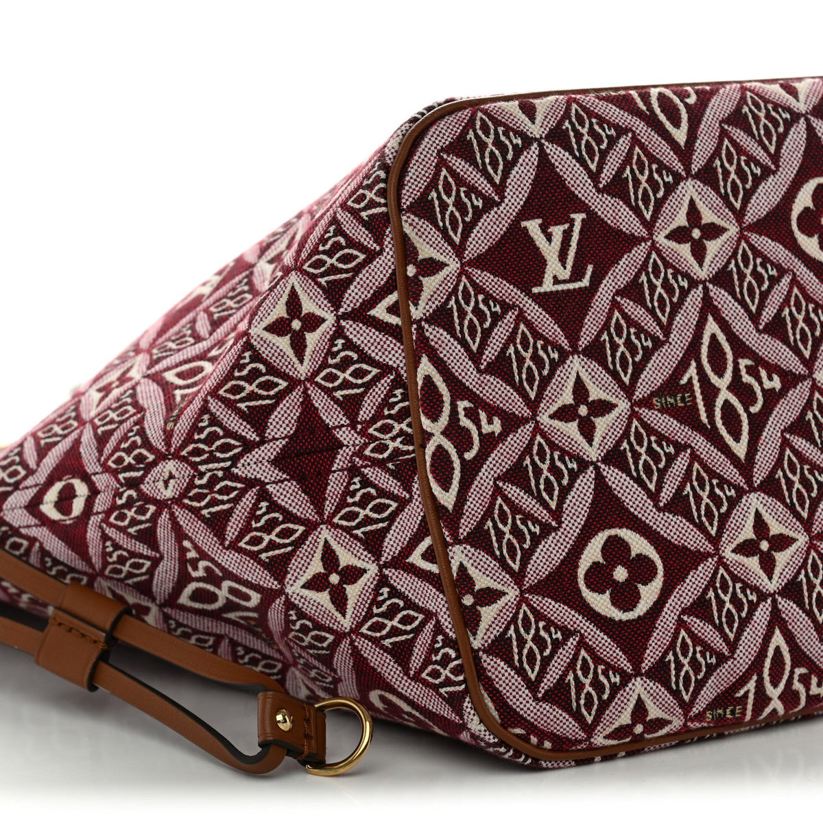Jacquard Since 1854 Neverfull MM Bordeaux