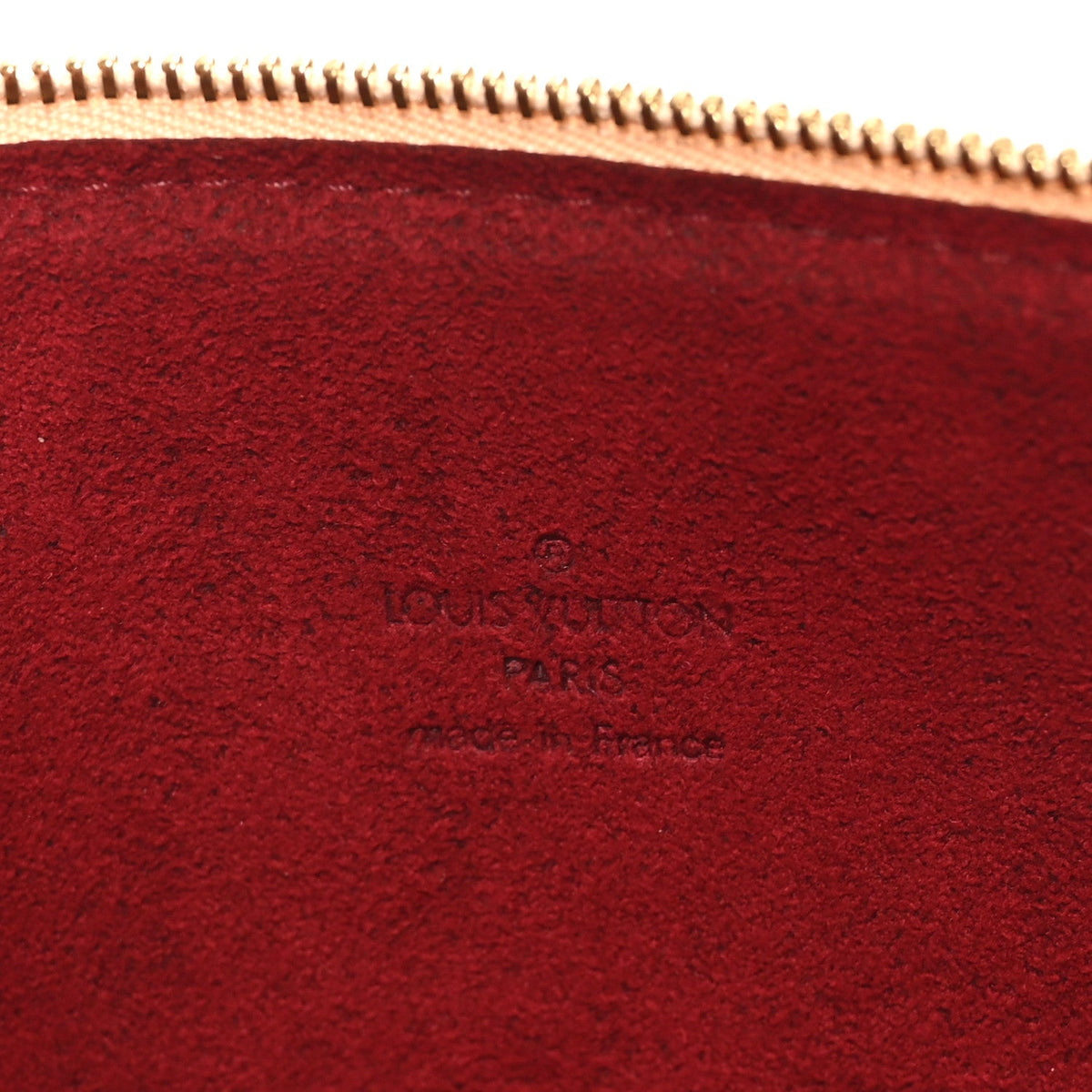 Monogram Multicolor Pochette Accessories White