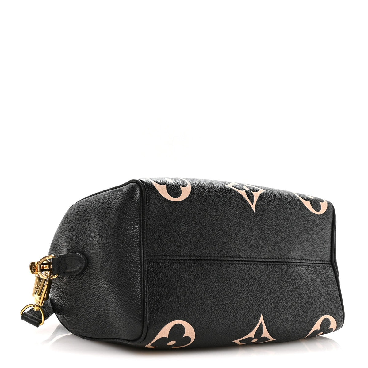 Empreinte Monogram Giant Speedy Bandouliere 25 Black Beige