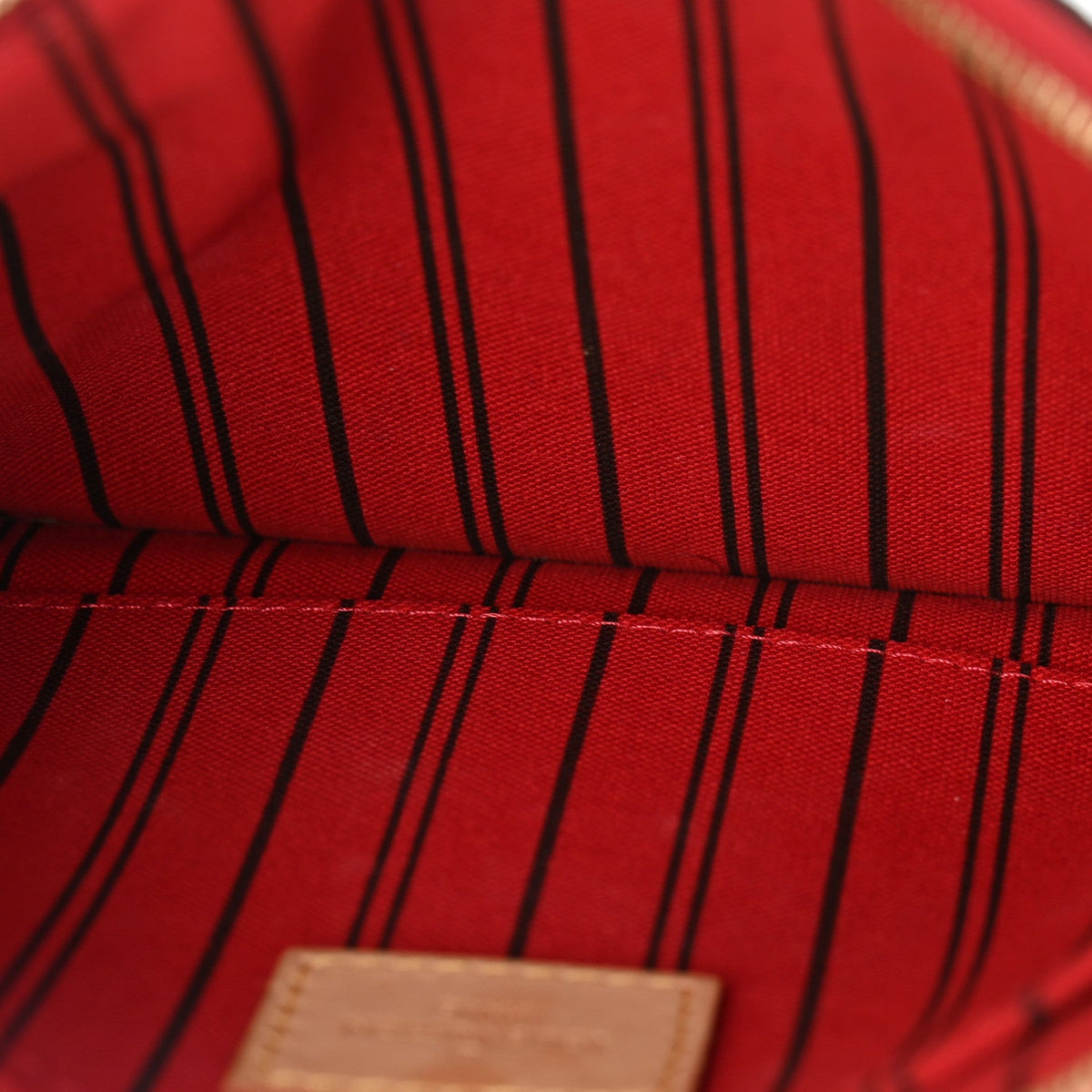 Monogram Neverfull MM GM Pochette Cherry