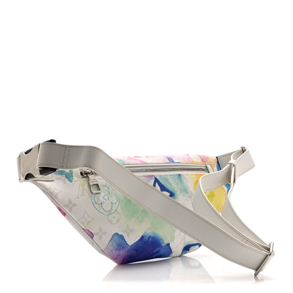 Monogram Watercolor Discovery Bumbag Multicolor