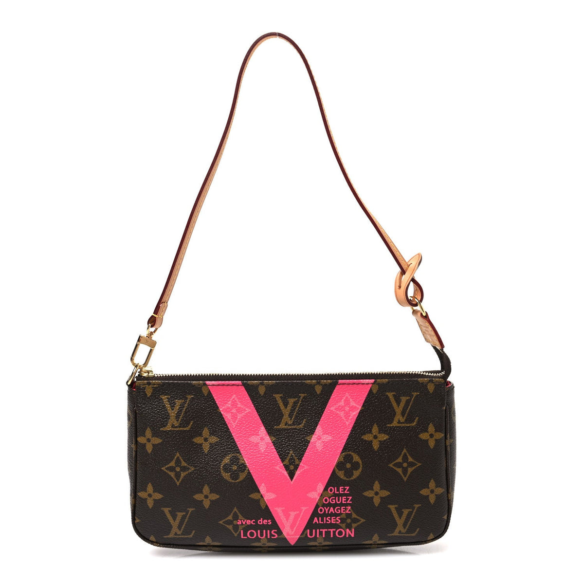 Monogram V Pochette Accessories Grenade