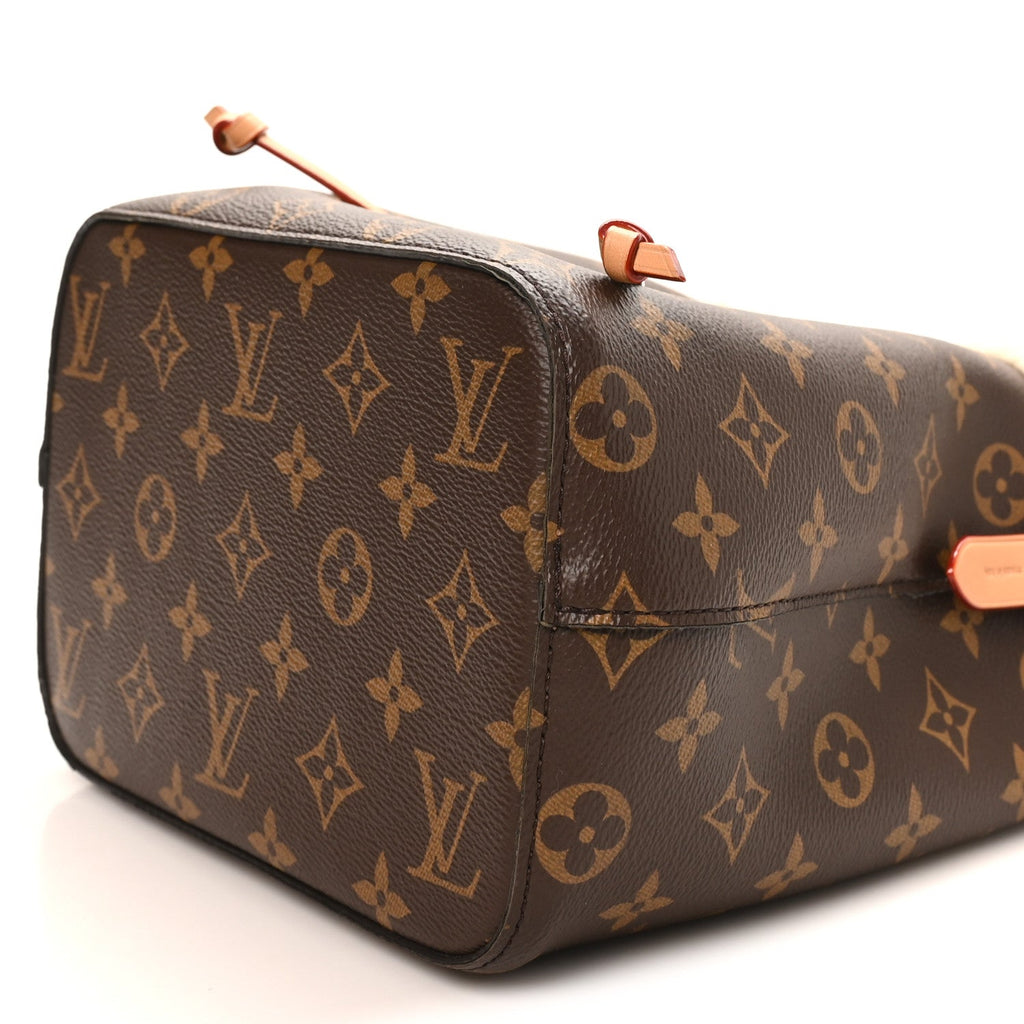 Monogram Shearling Cozygram Neonoe BB
